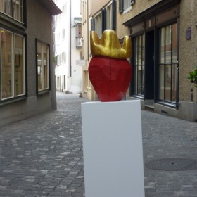 Anderé Becchio 2014 all works: Herz mit Krone Anderé Becchio 2014 all works: Herz mit Krone