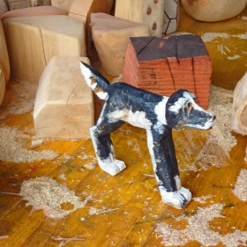Anderé Becchio 2014 all works: unsicherer Hund Anderé Becchio 2014 all works: unsicherer Hund