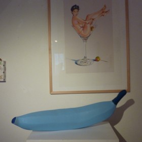 Anderé Becchio 2014 all works: Banana Blue Anderé Becchio 2014 all works: Banana Blue